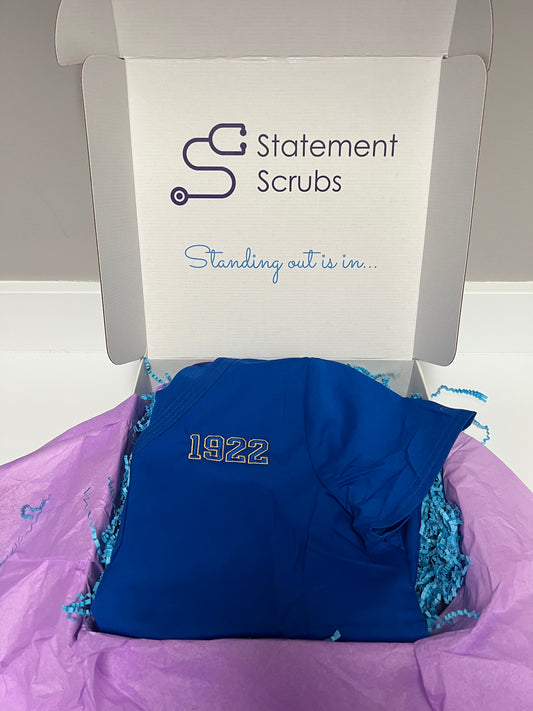 Pretty Poodle Scrubs