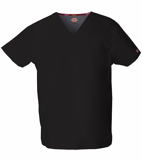 Dickies Unisex Scrub Top Black