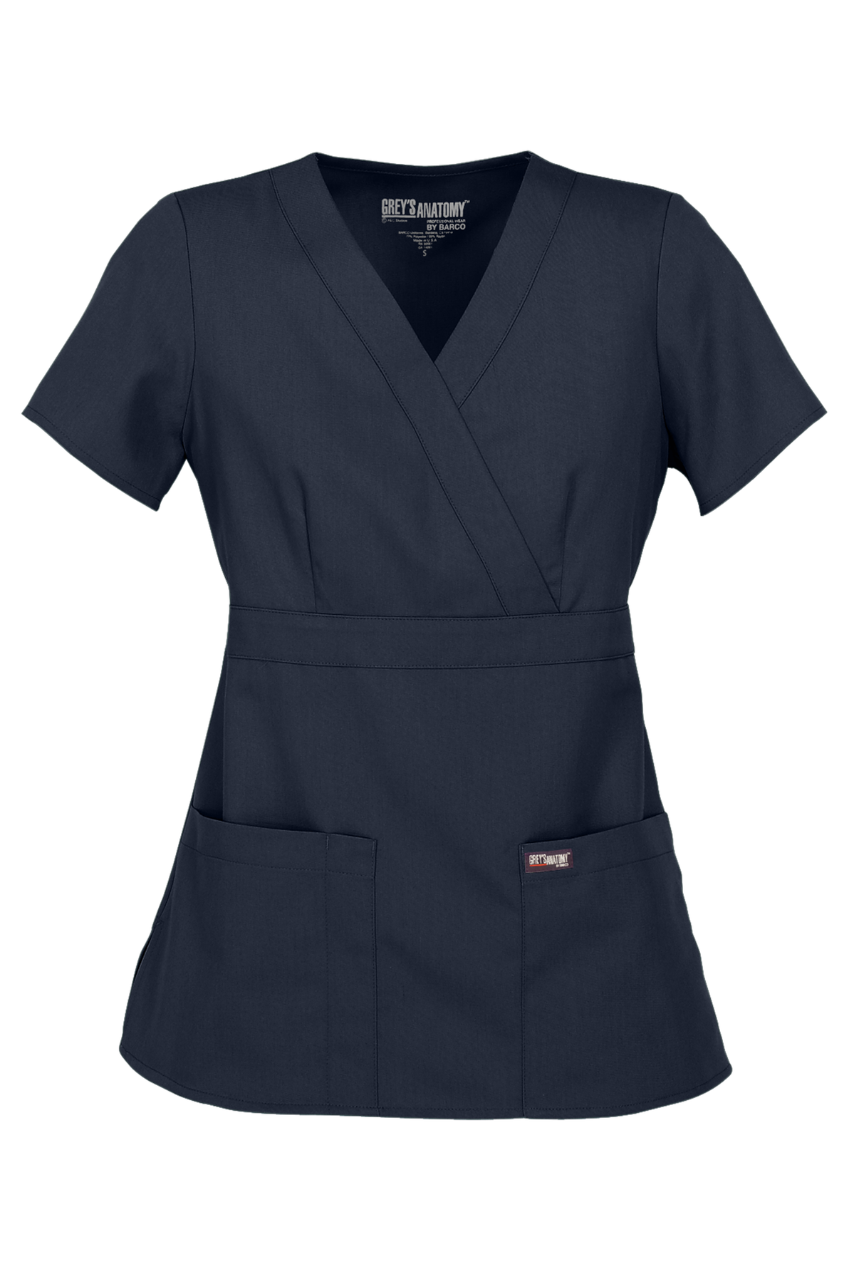Grey's Anatomy Women's Scrub Top Steel