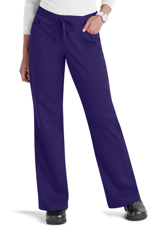 Grey's Anatomy Women's Scrub Bottom Purple Rain