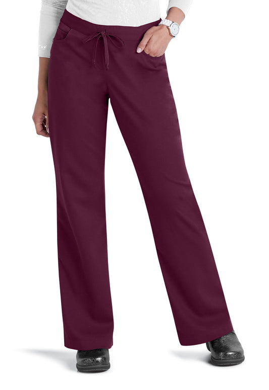 Grey's Anatomy Women's Scrub Bottom Wine