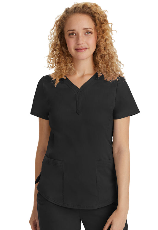 Healing Hands Purple Label Jane Top Black