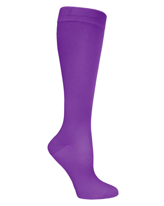 Purple, White  and Blue Compression stocking