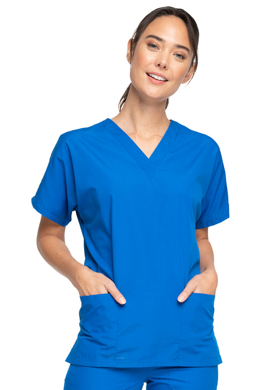Cherokee Scrub Top Royal
