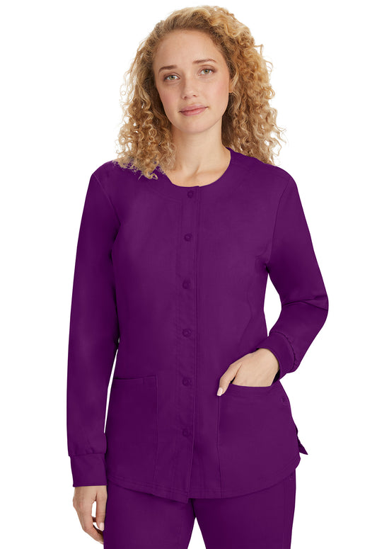 Healing Hands Purple Label Daisy Jacket Eggplant