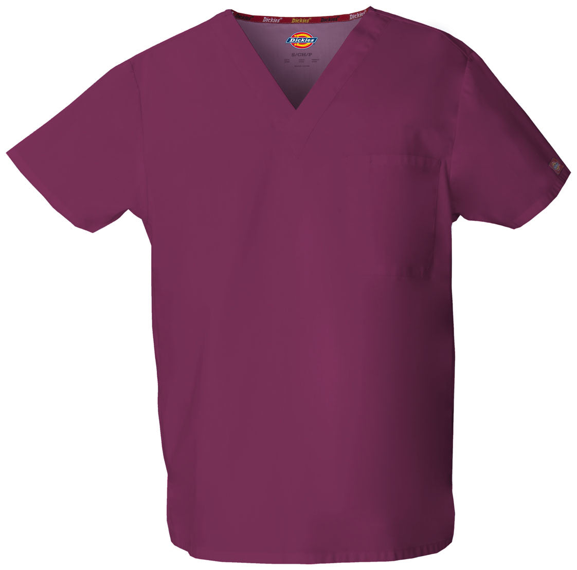 Dickies Scrub Top Wine