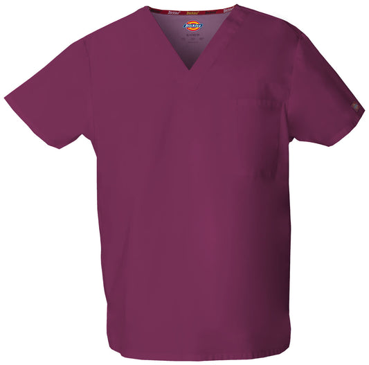 Dickies Scrub Top Wine