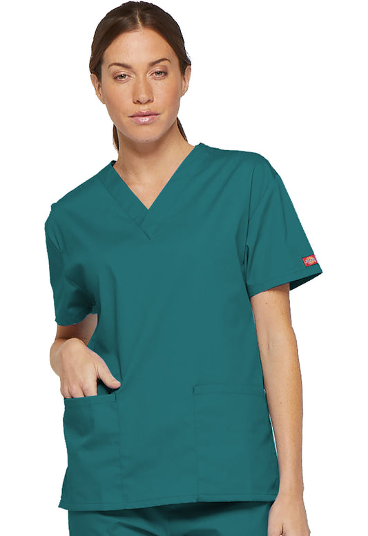 Dickies Scrub Top Teal